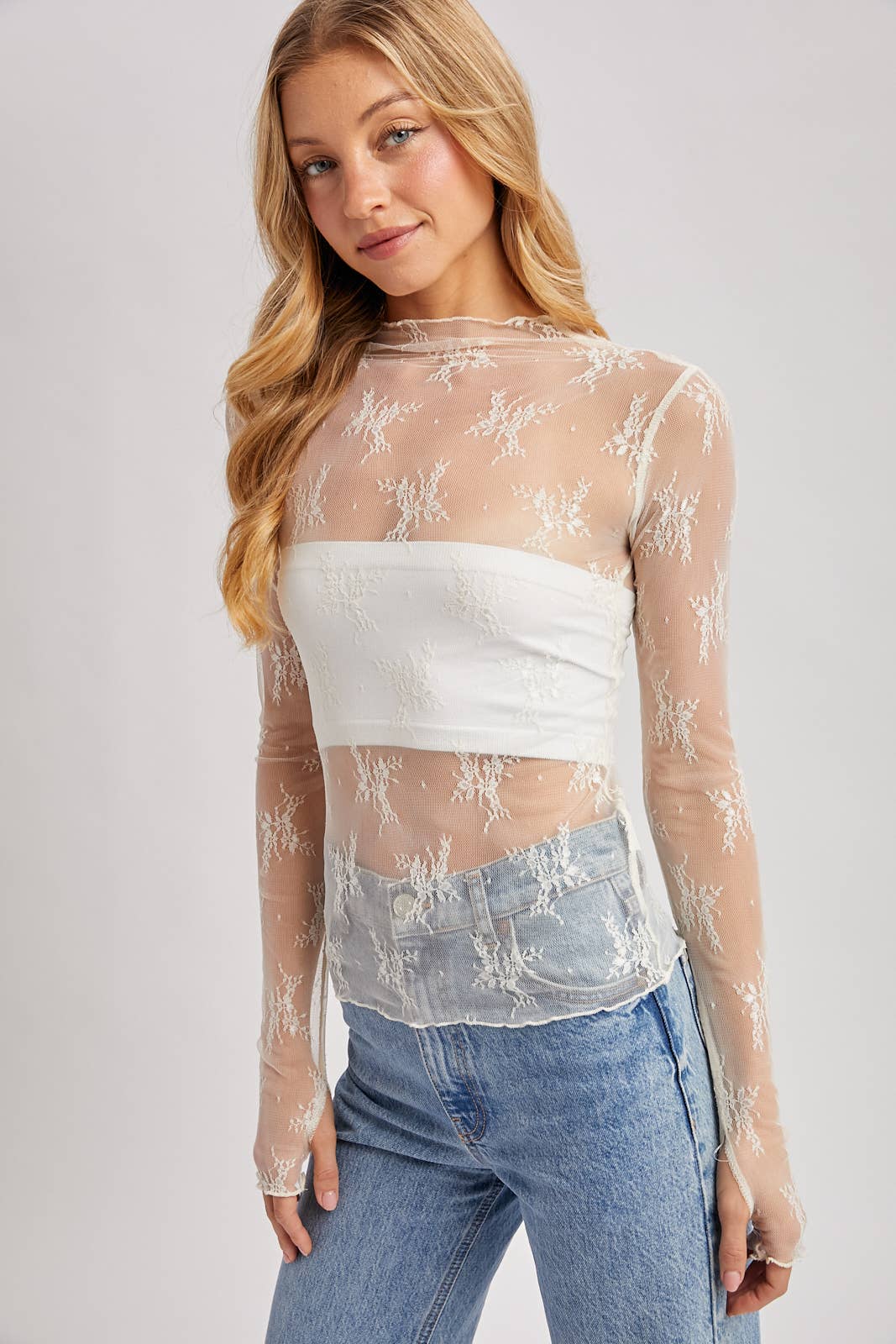 Bluivy Lace Top