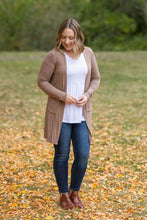 Load image into Gallery viewer, IN STOCK Classic Cardigan - Mocha FINAL SALE