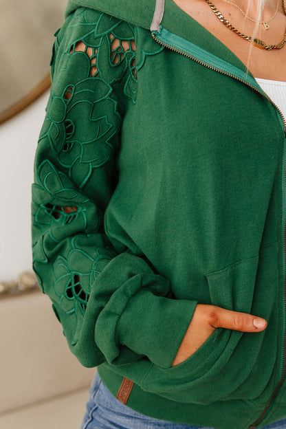Ampersand University Full Zip- Holly