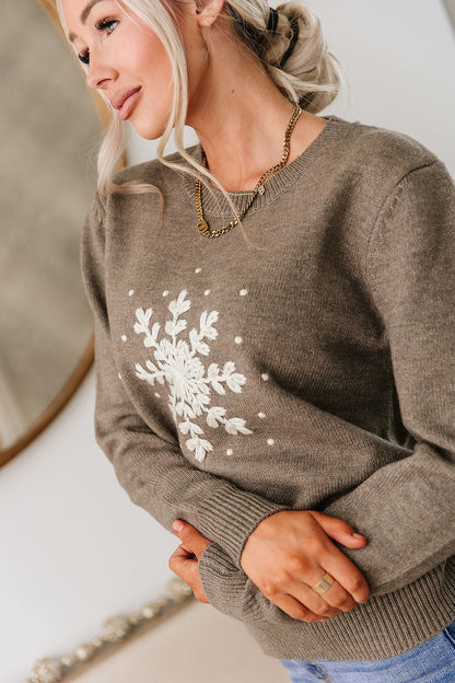 Ampersand Snow Day Sweater