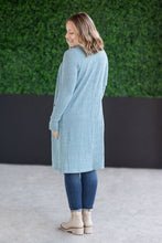 Load image into Gallery viewer, IN STOCK Colbie Ribbed Cardigan - Dusty Blue