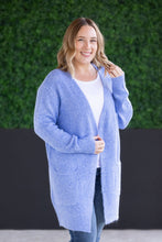 Load image into Gallery viewer, IN STOCK Madison Cozy Cardigan - Blue