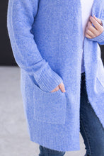 Load image into Gallery viewer, IN STOCK Madison Cozy Cardigan - Blue