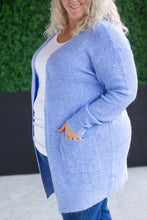 Load image into Gallery viewer, IN STOCK Madison Cozy Cardigan - Blue