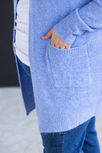 Load image into Gallery viewer, IN STOCK Madison Cozy Cardigan - Blue