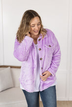 Load image into Gallery viewer, IN STOCK Fleece Shacket - Lavender FINAL SALE