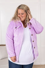 Load image into Gallery viewer, IN STOCK Fleece Shacket - Lavender FINAL SALE