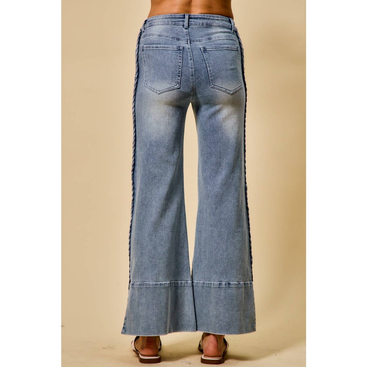 Carmen Braided Split Seam Jeans