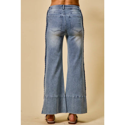 Carmen Braided Split Seam Jeans