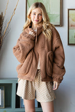 Load image into Gallery viewer, Teddy Oversize Fleece Jacket