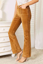 Load image into Gallery viewer, Judy Blue Cami Boot Cut Corduroy Pants- Camel