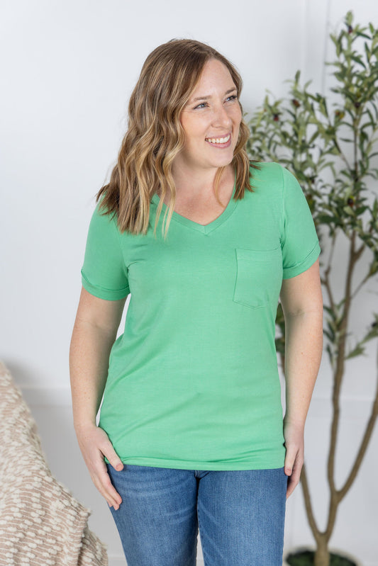 IN STOCK Sophie Pocket Tee - Mint