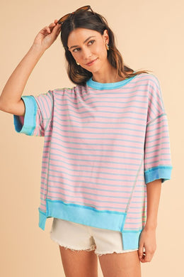 Avery Hi-Lo Pullover Tee