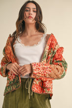 Load image into Gallery viewer, Fall Inspiration Patchwork Quilted Jacket