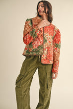 Load image into Gallery viewer, Fall Inspiration Patchwork Quilted Jacket