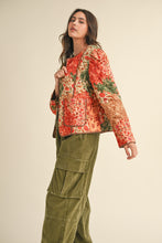 Load image into Gallery viewer, Fall Inspiration Patchwork Quilted Jacket