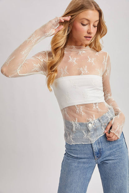 Bluivy Lace Top