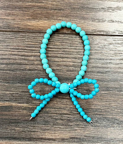 711577, Handmade Ribbon Bow Stretch Bracelet