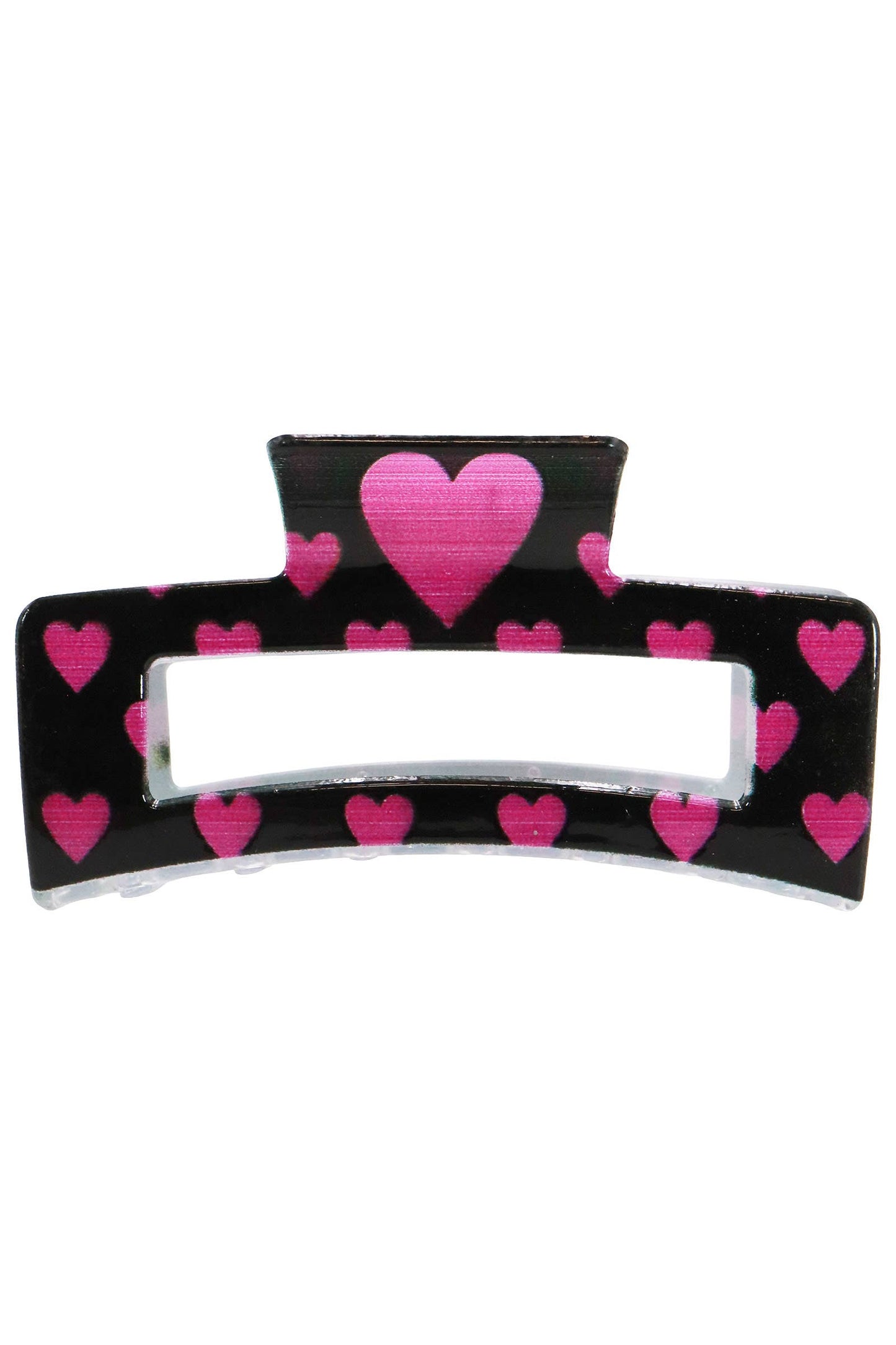Romantic Love Heart Hollow Block Hair Claw