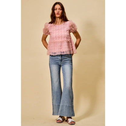 Carmen Braided Split Seam Jeans