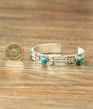 Load image into Gallery viewer, 710696, Navajo Turquoise Cuff Bracelet