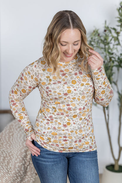 Blair Long Sleeve Top - Fall Vintage Floral