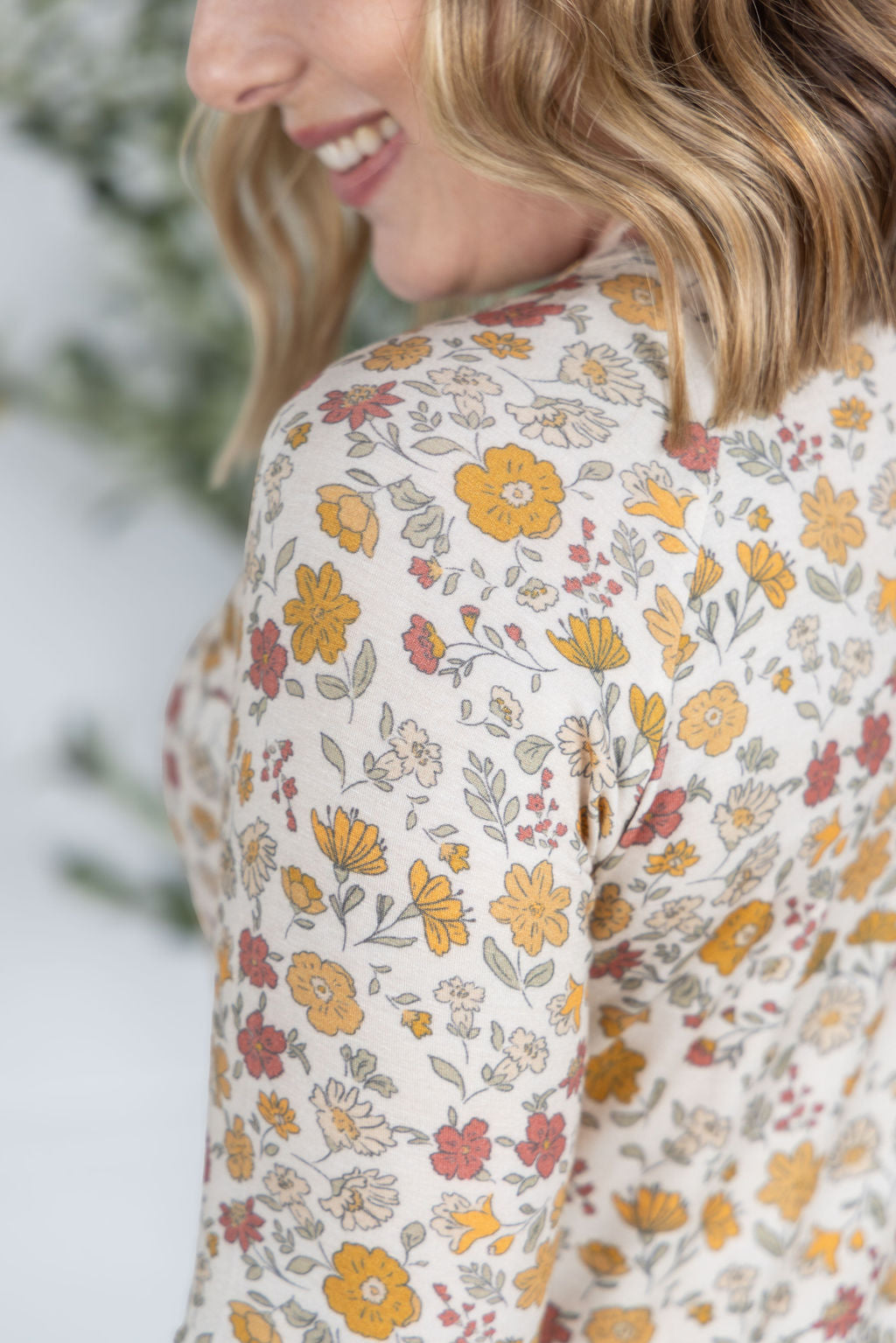 Blair Long Sleeve Top - Fall Vintage Floral