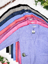 Load image into Gallery viewer, IN STOCK Madison Cozy Cardigan - Blue