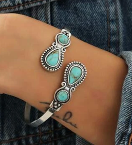 Turquoise cuff bracelet