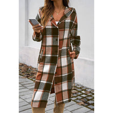 Load image into Gallery viewer, Emmy Flannel Plaid Long Jacket