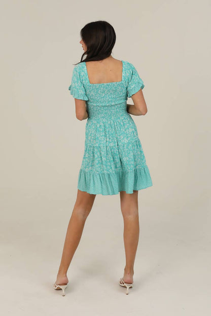 Minty Meadows Dress