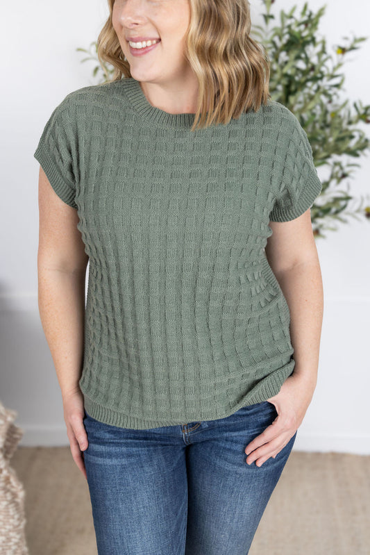 Kelly Knitted Top - Sage