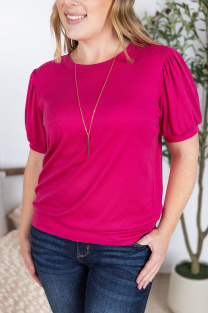 Katie Cozy Top - Magenta