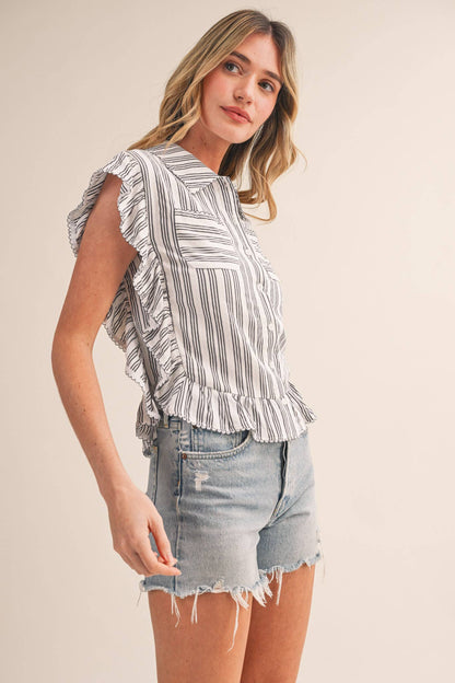 Scalloped Trim Top