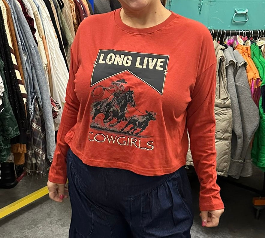 Long Live Cowgirls Long Sleeve Tee