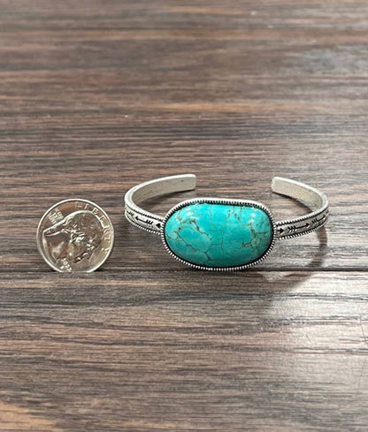 711344, Turquoise Cuff Bracelet