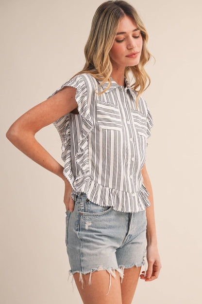 Scalloped Trim Top