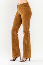 Load image into Gallery viewer, Judy Blue Cami Boot Cut Corduroy Pants- Camel