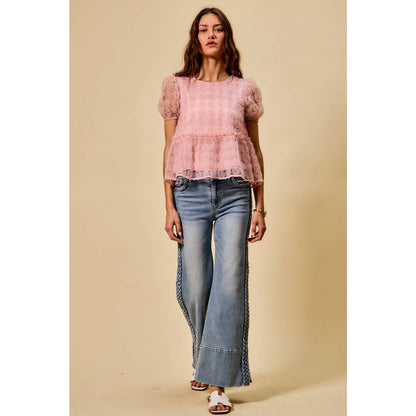 Carmen Braided Split Seam Jeans