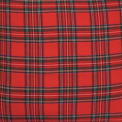 Arlington Red Plaid Pillow
