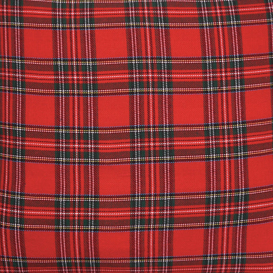 Arlington Red Plaid Pillow