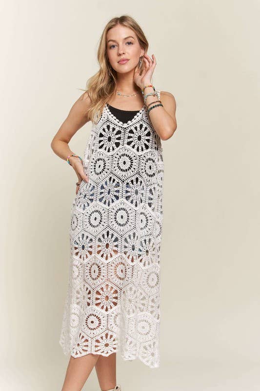 Sandra Crochet Cover-up Tunic