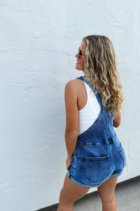 Blakeley Kaci Short Denim Overalls