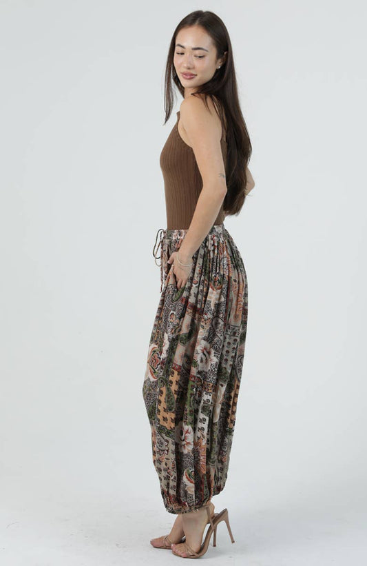 Wildflower wanderer Balloon Pant