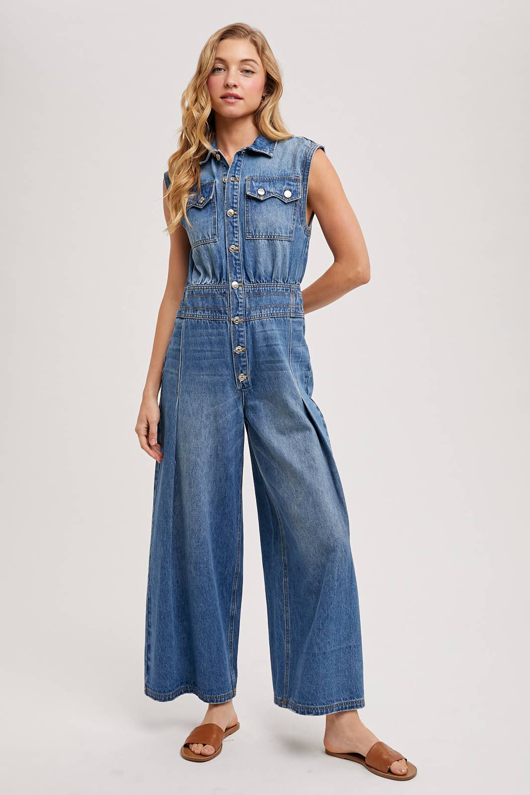 Not Your Basic Denim Jumpsuit