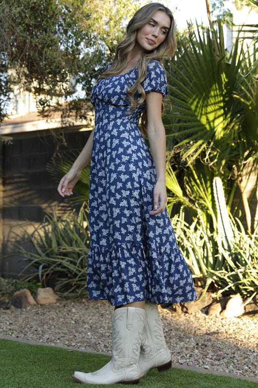 Melissa Floral Print Dress