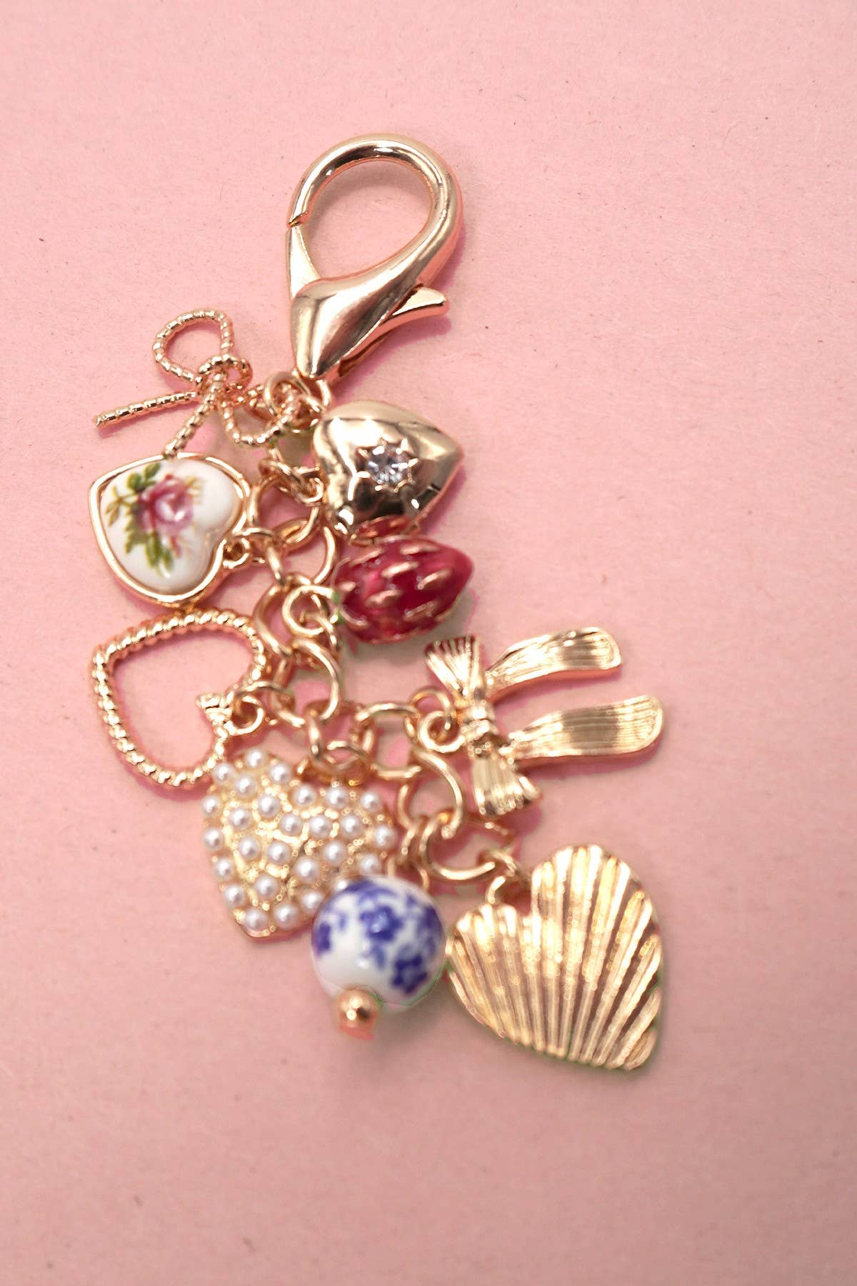 Porcelain Love Bag Charm- 80K008