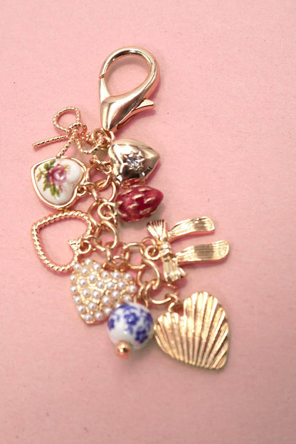 Porcelain Love Bag Charm- 80K008