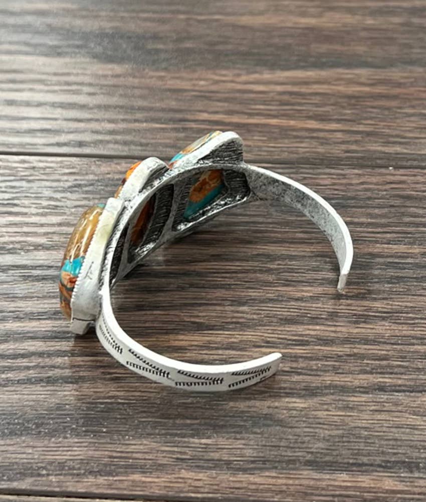 711383, Gemstone Cuff Bracelet