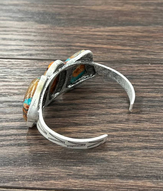 711383, Gemstone Cuff Bracelet